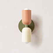 Dualyn Wall - Cream Double-Head Bedside Wall Lamp