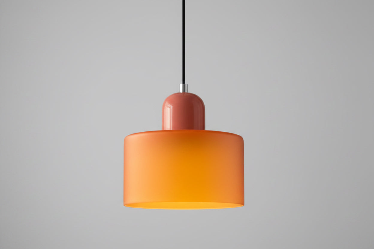 Rondéa - Colourful Round Glass Pendant Light