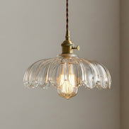 Velora - Brass Glass Pendant Light Australia