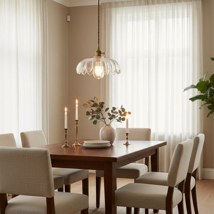 Velora - Brass Glass Pendant Light Australia