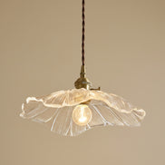 Shanghyn - Vintage Brass Glass Pendant Light