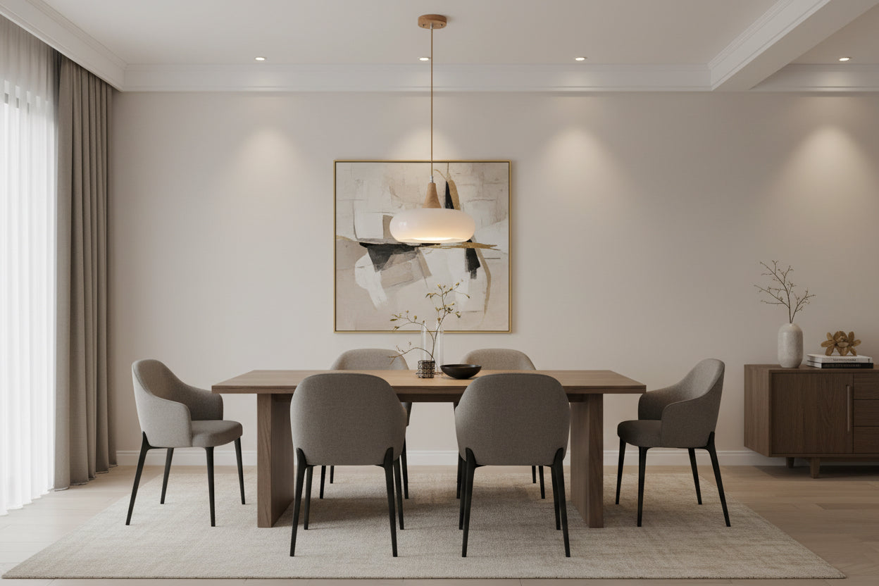 Lumea - Cream Pendant Light Modern