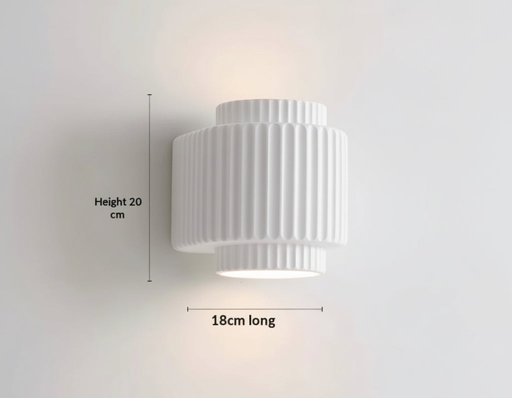 Wabira Wall - Wabi-Sabi Resin Wall Lamp