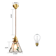 Hayuna - Japanese Vintage Brass Chandelier