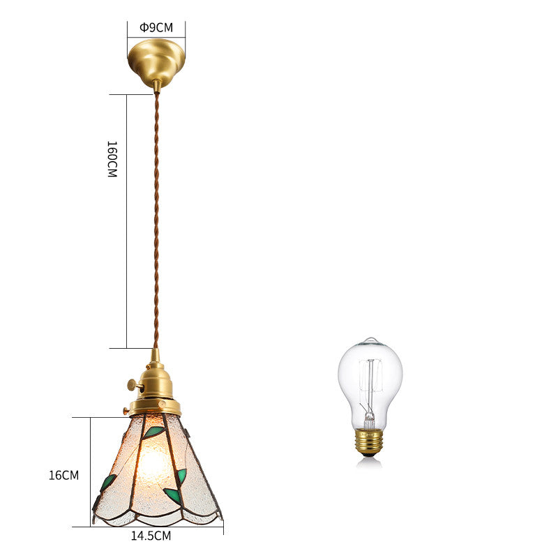 Hayuna - Japanese Vintage Brass Chandelier