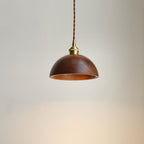 Noirven - Black Walnut Pendant Light