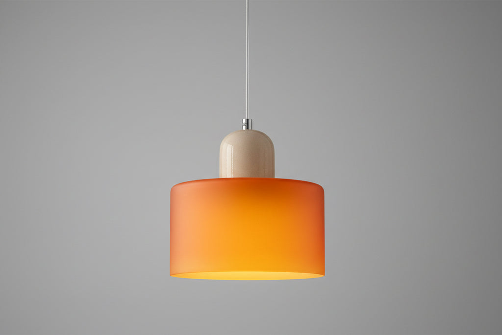 Rondéa - Colourful Round Glass Pendant Light