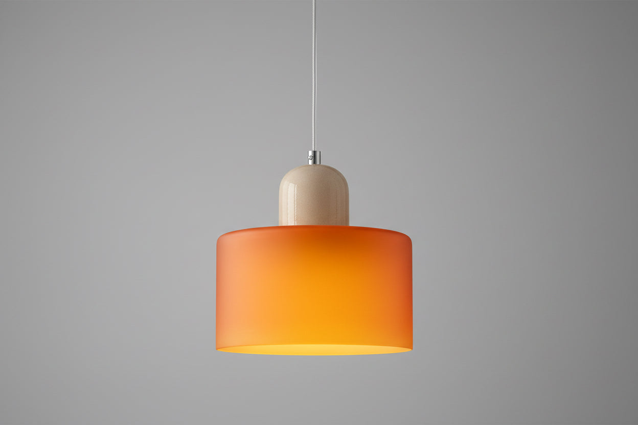 Rondéa - Colourful Round Glass Pendant Light