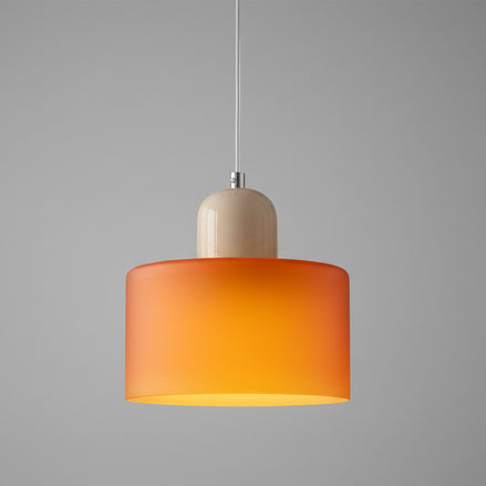 Rondéa - Colourful Round Glass Pendant Light