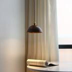 Noirven - Black Walnut Pendant Light