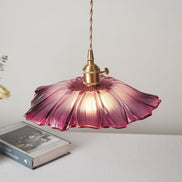 Shanghyn - Vintage Brass Glass Pendant Light