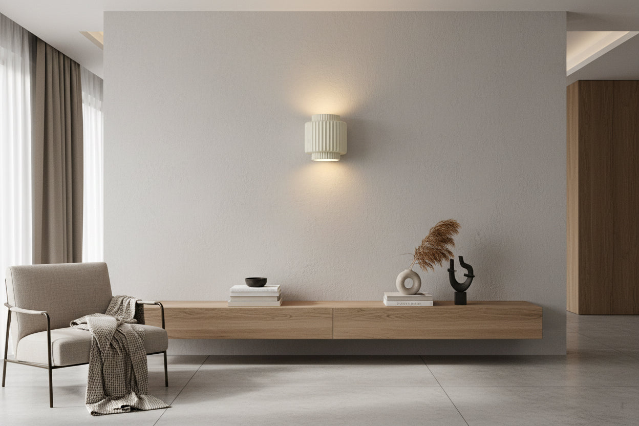 Wabira Wall - Wabi-Sabi Resin Wall Lamp