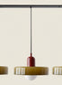Triova - Retro 3-Head Glass Chandelier