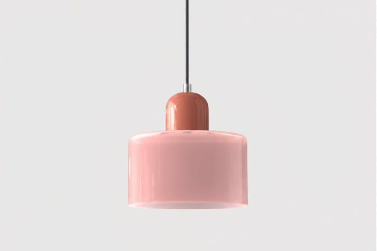 Rondéa - Colourful Round Glass Pendant Light