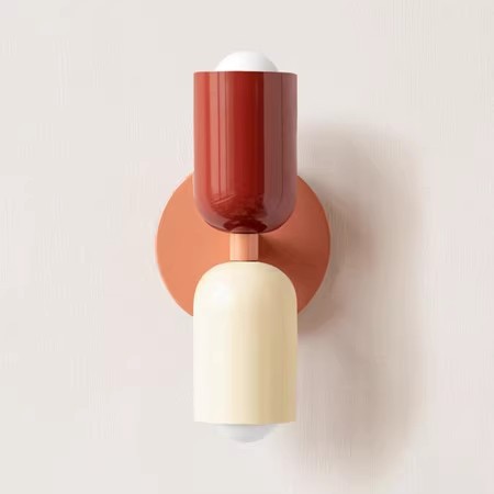 Dualyn Wall - Cream Double-Head Bedside Wall Lamp