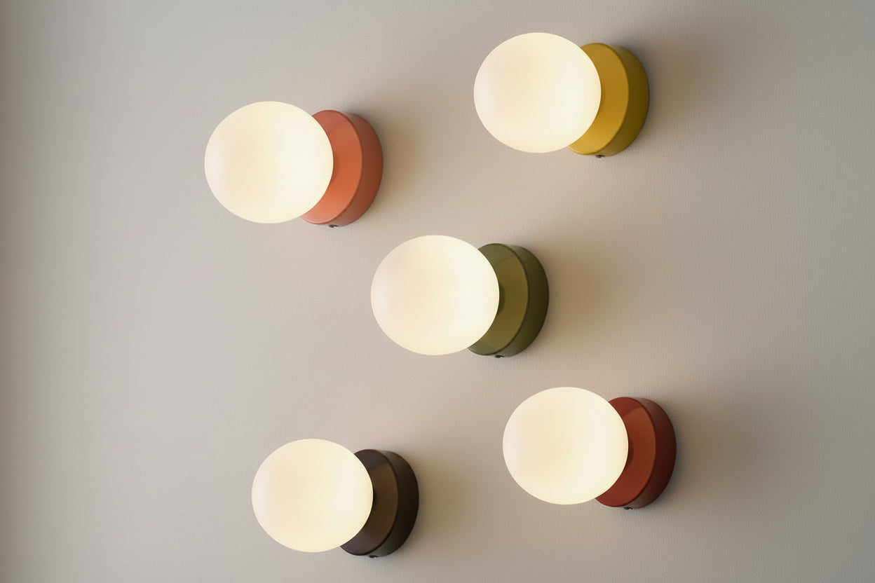 Orbwyn Wall - Nordic Glass Ball Wall Lamp