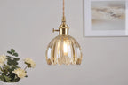 Floryn - Vintage Glass Flower Pendant Light
