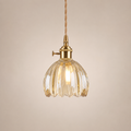 Floryn - Vintage Glass Flower Pendant Light
