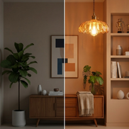 Velora - Brass Glass Pendant Light Australia