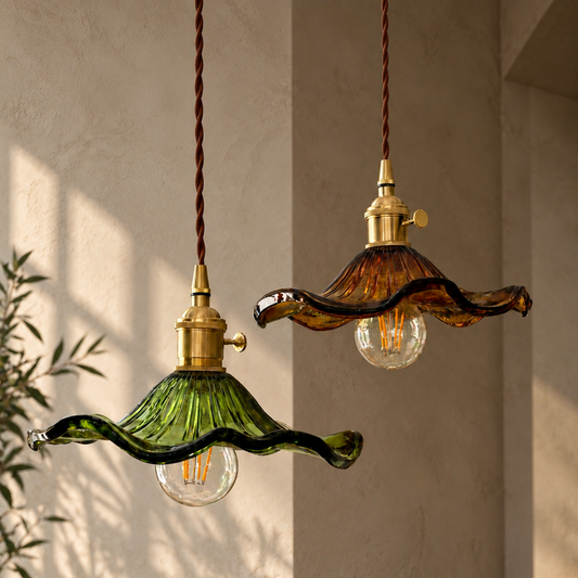 Sakuryn - Pendant Light | Japanese Glass Chandelier