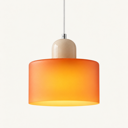 Rondéa - Colourful Round Glass Pendant Light
