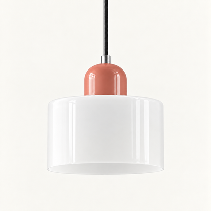 Rondéa - Colourful Round Glass Pendant Light