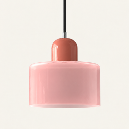 Rondéa - Colourful Round Glass Pendant Light