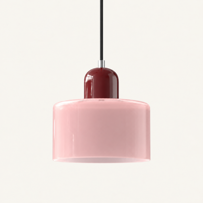 Rondéa - Colourful Round Glass Pendant Light