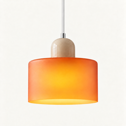 Rondéa - Colourful Round Glass Pendant Light