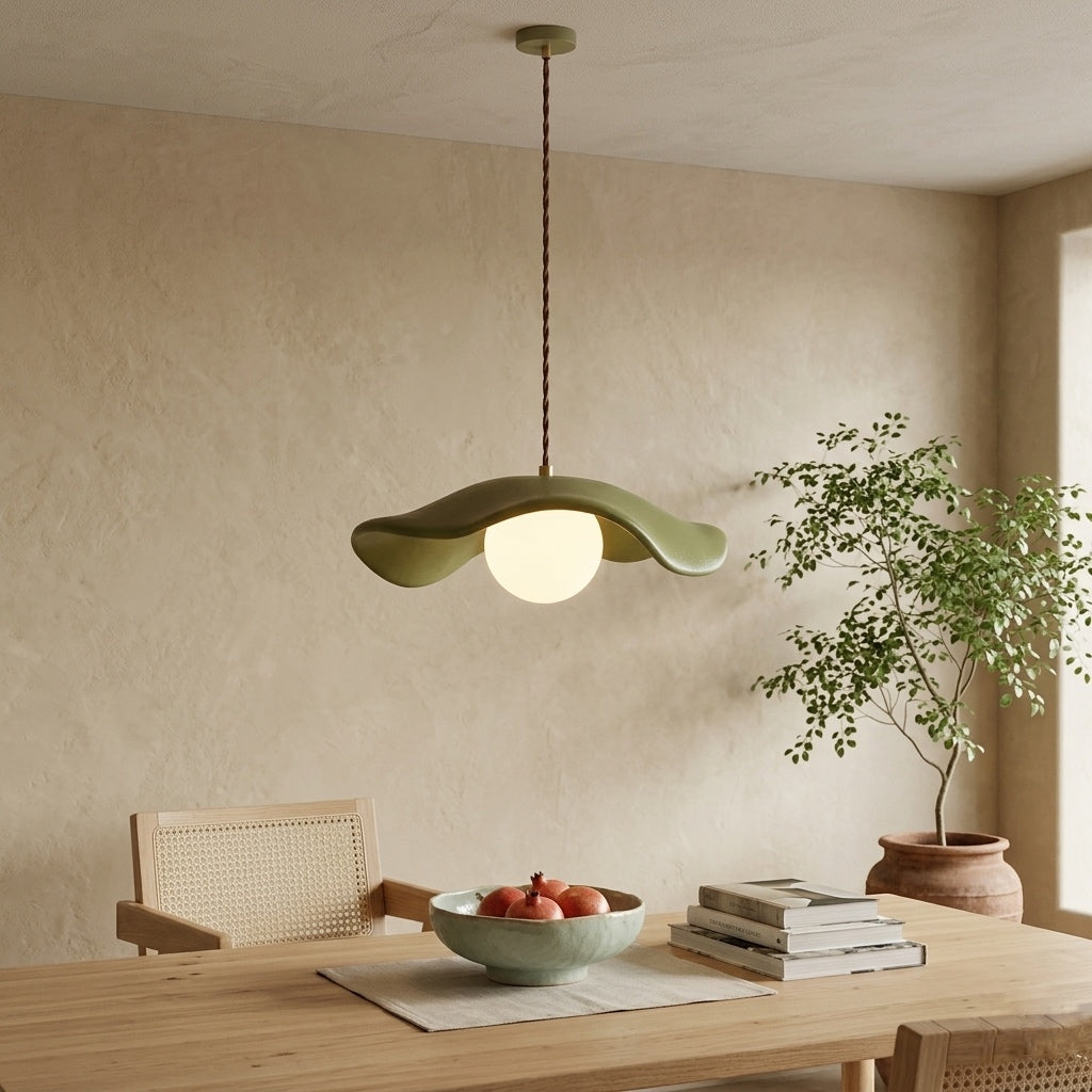 Lotara - Lotus Leaf Pendant Light