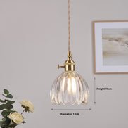 Floryn - Vintage Glass Flower Pendant Light