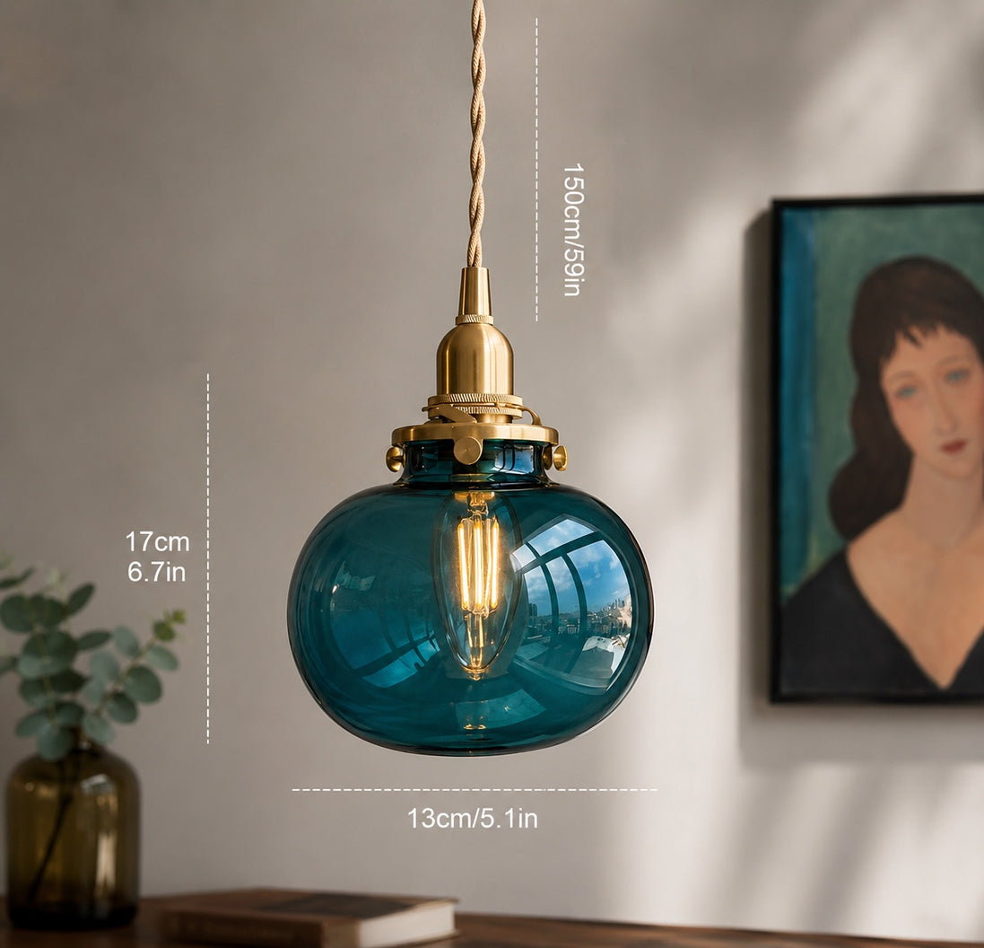 Orbelle - Vintage Glass Bubble Chandelier
