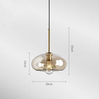 Vetrox - Creative Retro Glass Pendant Light
