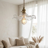 Copper pendant light minimalist interior decor