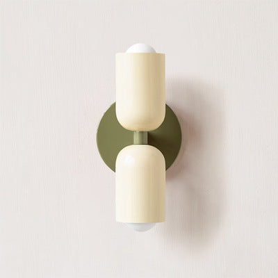 Dualyn Wall - Cream Double-Head Bedside Wall Lamp
