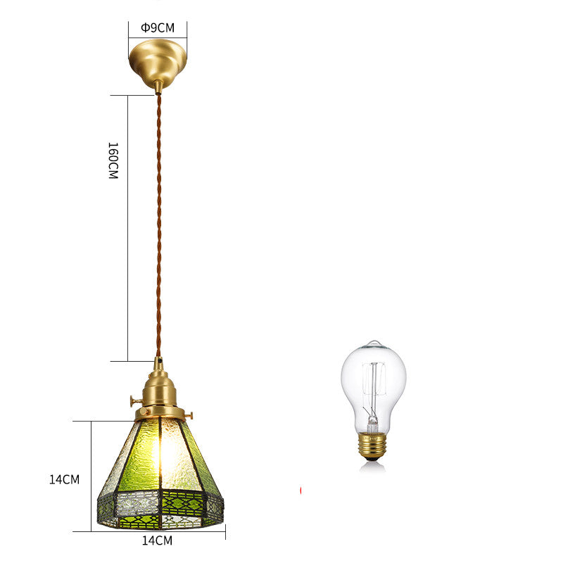 Hayuna - Japanese Vintage Brass Chandelier