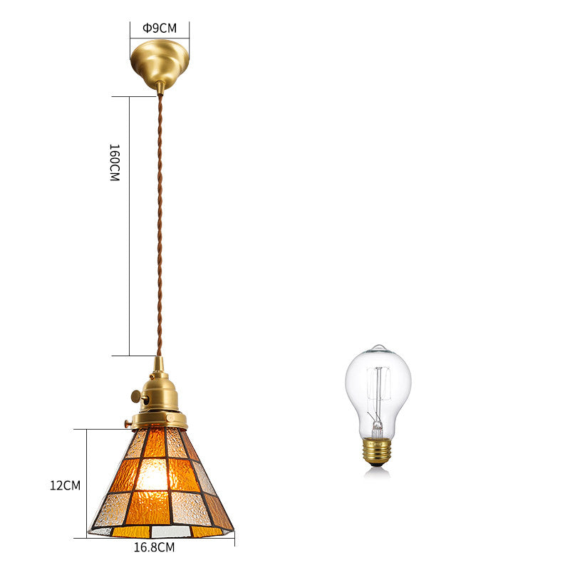Hayuna - Japanese Vintage Brass Chandelier