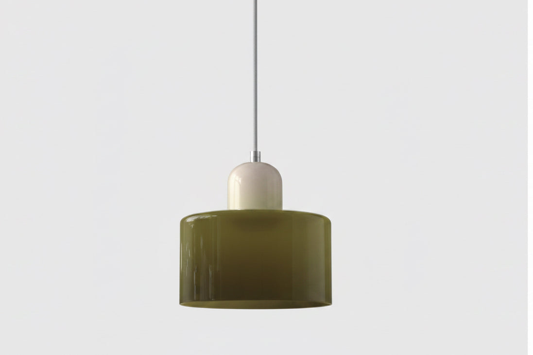 Rondéa - Colourful Round Glass Pendant Light