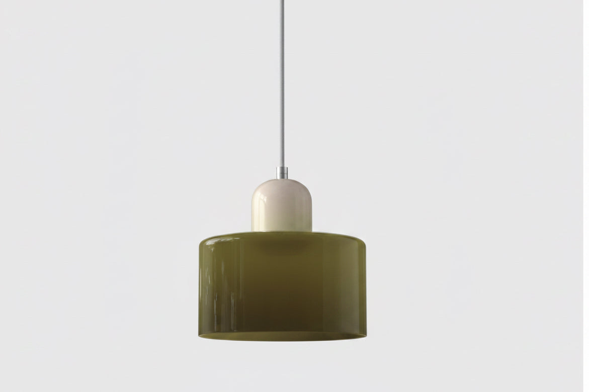 Rondéa - Colourful Round Glass Pendant Light