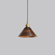 Noirven - Black Walnut Pendant Light