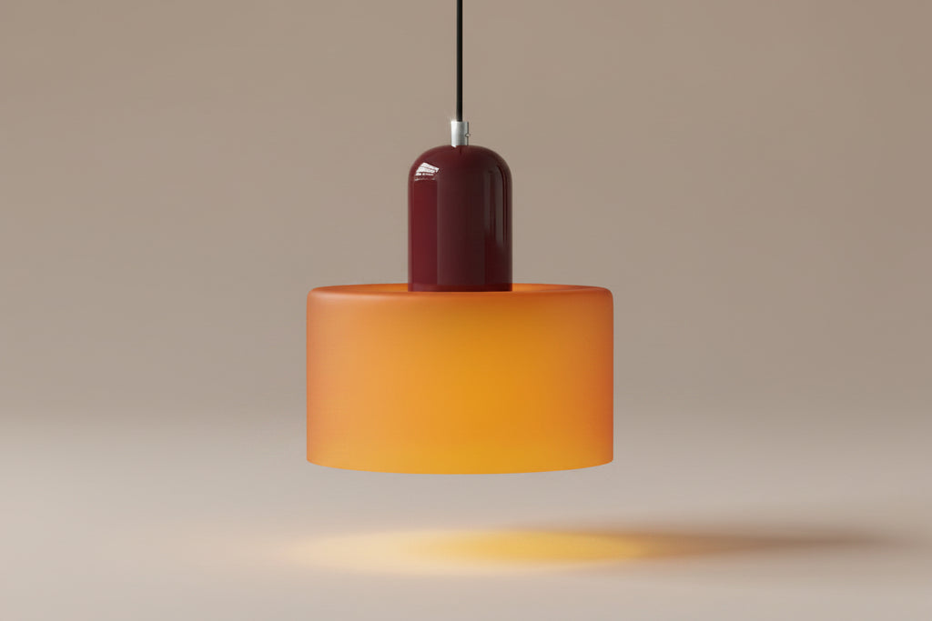 Rondéa - Colourful Round Glass Pendant Light