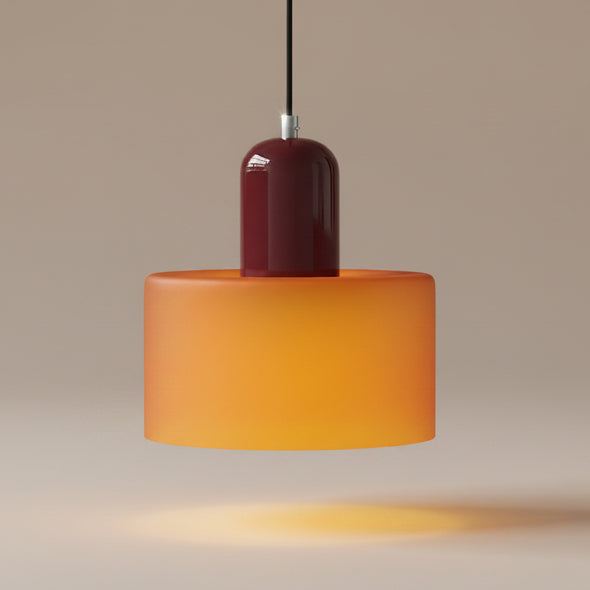 Rondéa - Colourful Round Glass Pendant Light
