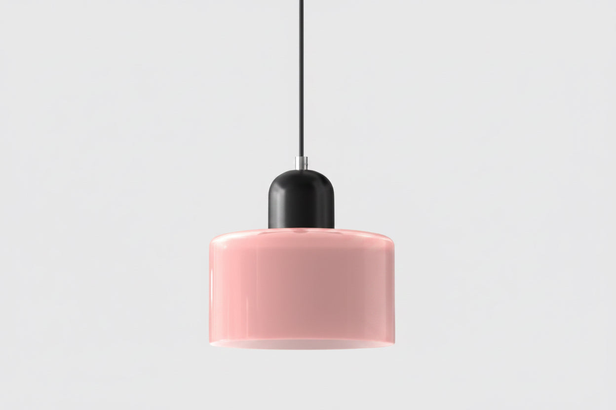 Rondéa - Colourful Round Glass Pendant Light