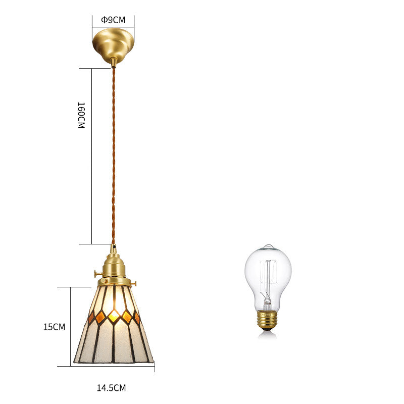 Hayuna - Japanese Vintage Brass Chandelier