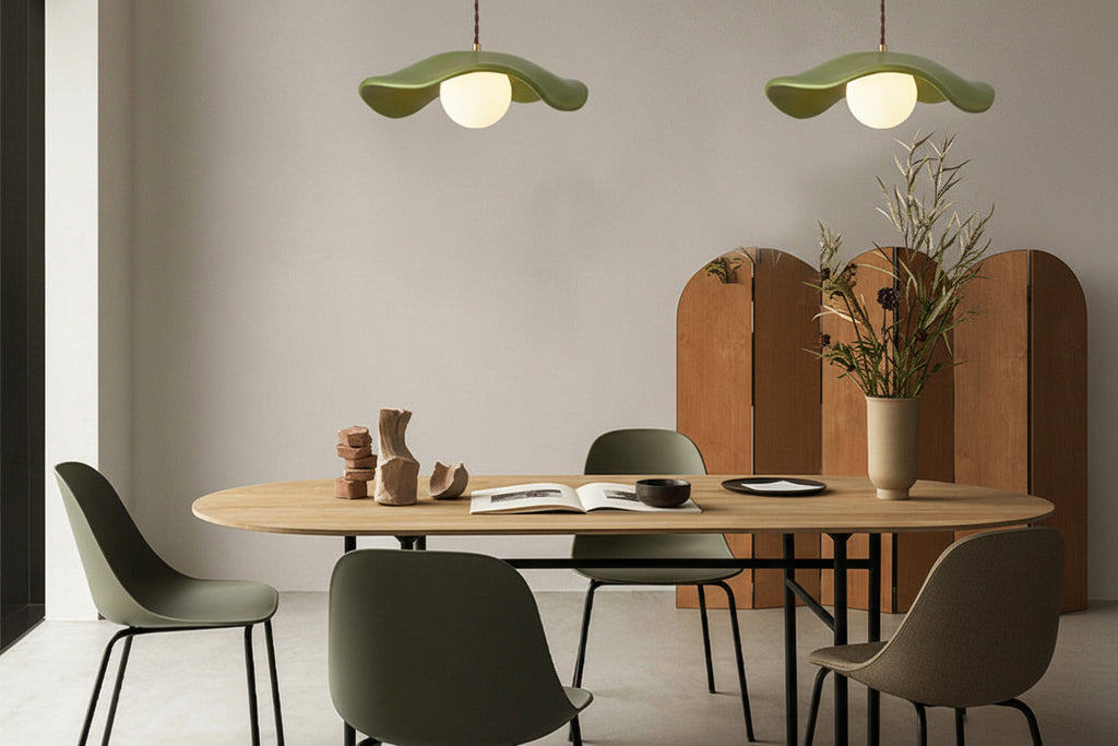 Lotara - Lotus Leaf Pendant Light