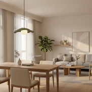 Lotara - Lotus Leaf Pendant Light