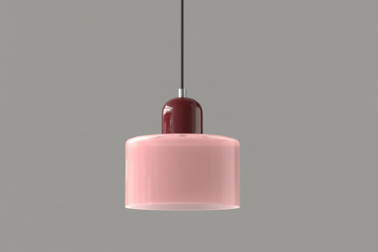 Rondéa - Colourful Round Glass Pendant Light