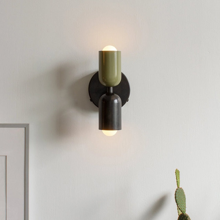 Dualyn Wall - Cream Double-Head Bedside Wall Lamp