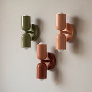 Dualyn Wall - Cream Double-Head Bedside Wall Lamp