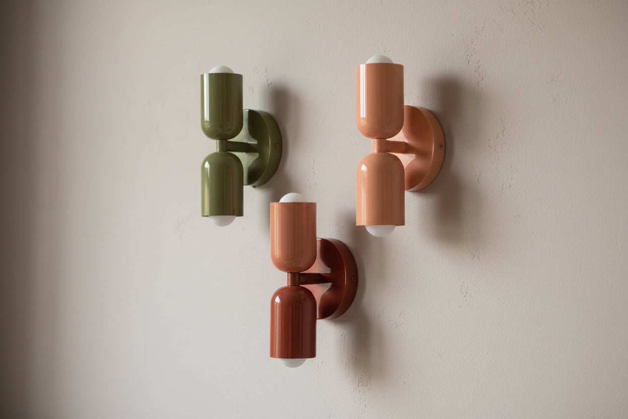 Dualyn Wall - Cream Double-Head Bedside Wall Lamp